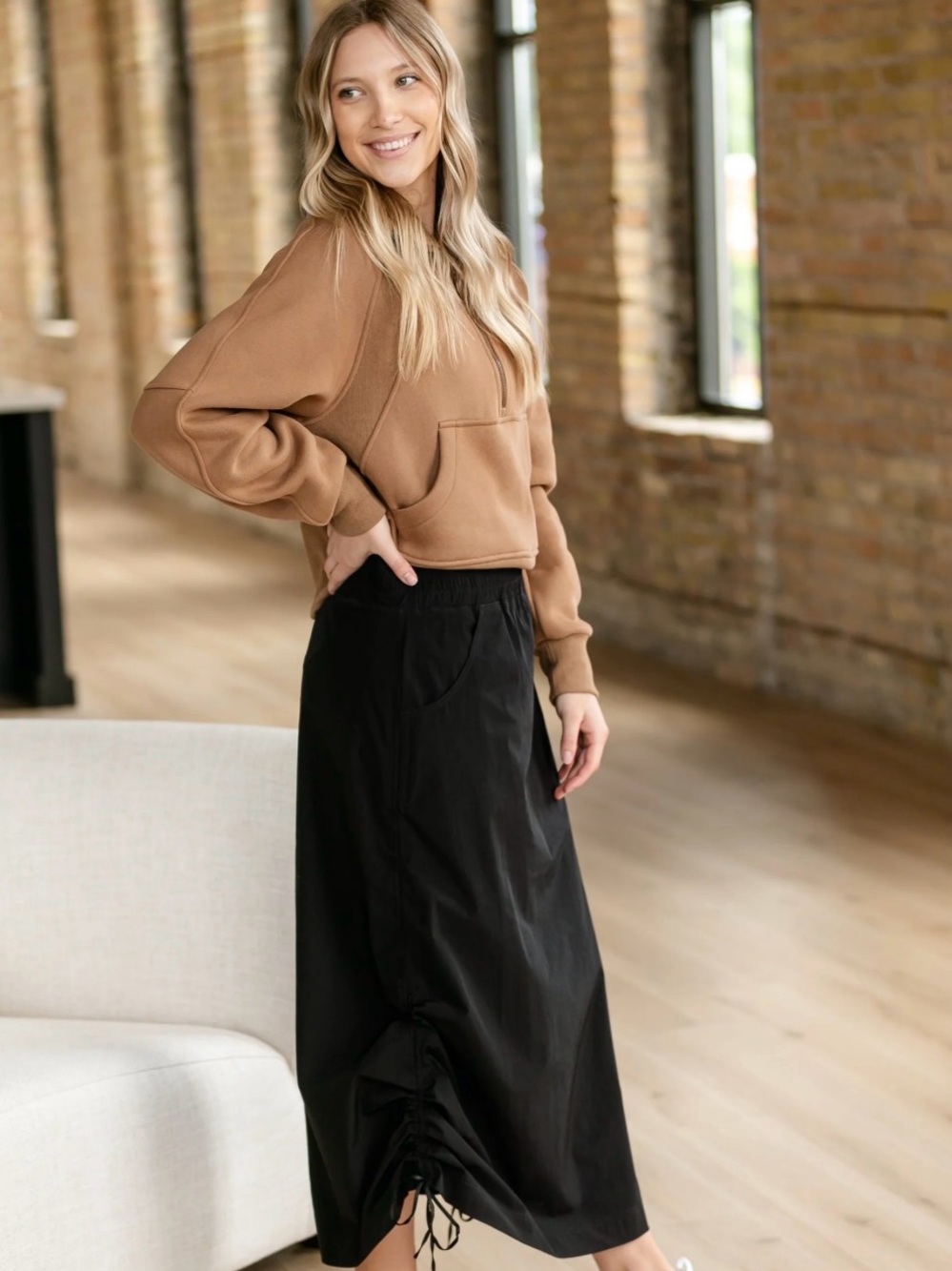 InheritCo Anika Hiking Maxi Skirt